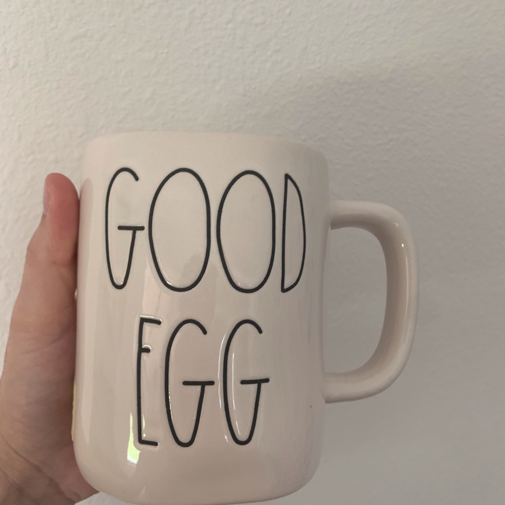 New Rae dunn good egg mug